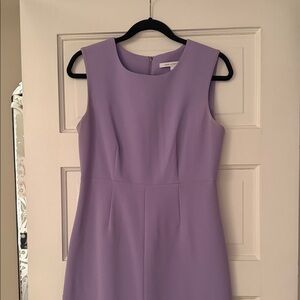 Diane Von Furstenberg Lavender Mini Dress